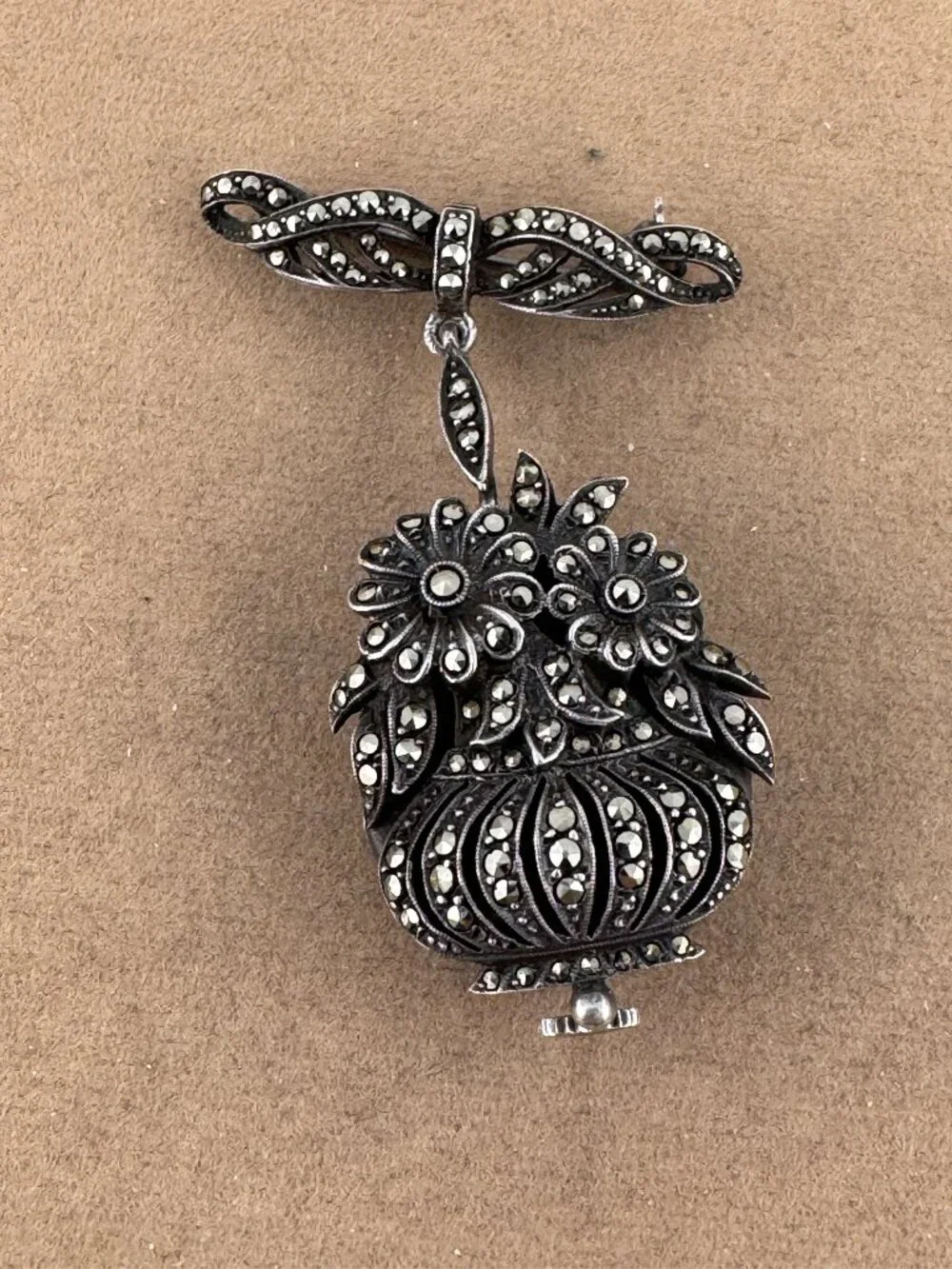 Bucherer Vintage Marcasite 